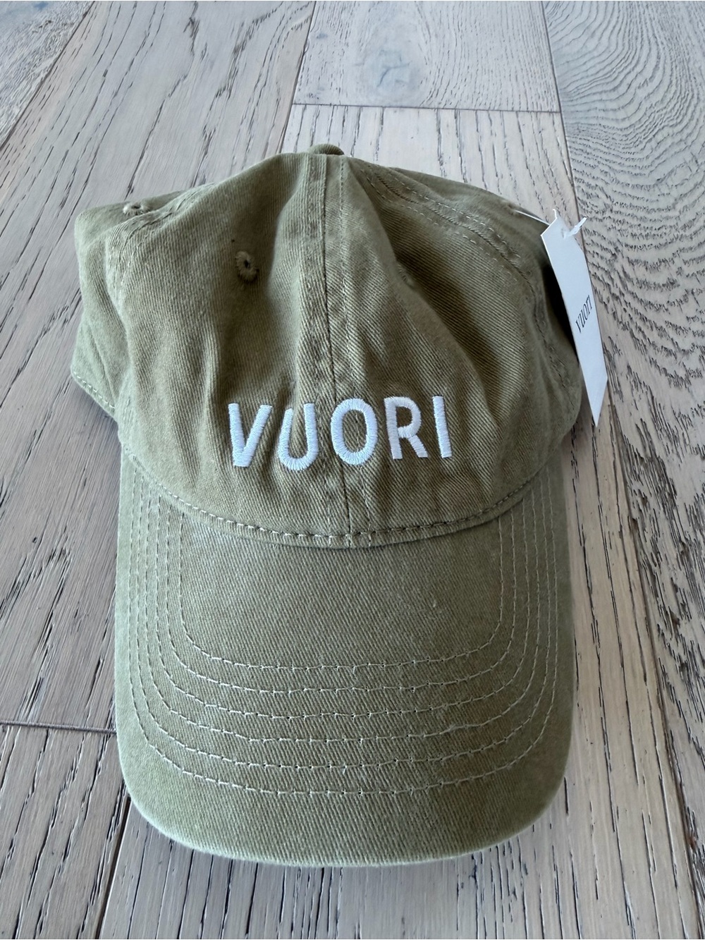 Vuori Ball Cap Hat Unisex Camel Adjustable Strapback